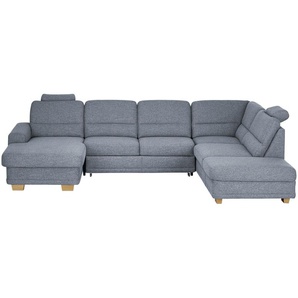 meinSofa Wohnlandschaft  Marc ¦ blau ¦ Maße (cm): B: 311 H: 85 T: 234.0