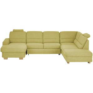 meinSofa Wohnlandschaft  Marc ¦ grün ¦ Maße (cm): B: 311 H: 85 T: 234.0