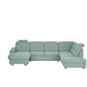 meinSofa Wohnlandschaft  Marc ¦ türkis/petrol ¦ Maße (cm): B: 311 H: 85 T: 234.0