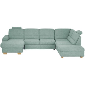 meinSofa Wohnlandschaft  Marc ¦ türkis/petrol ¦ Maße (cm): B: 311 H: 85 T: 234.0