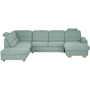 meinSofa Wohnlandschaft  Marc ¦ türkis/petrol ¦ Maße (cm): B: 311 H: 85 T: 234.0