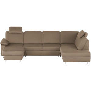 meinSofa Wohnlandschaft   Oliver ¦ braun ¦ Maße (cm): B: 300 H: 85 T: 163