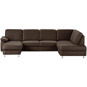 meinSofa Wohnlandschaft  Oliver ¦ braun ¦ Maße (cm): B: 300 H: 85 T: 202.0