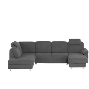 meinSofa Wohnlandschaft  Oliver ¦ grau ¦ Maße (cm): B: 300 H: 85 T: 202.0