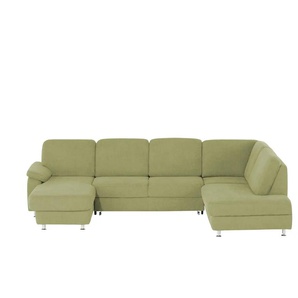 meinSofa Wohnlandschaft  Oliver ¦ grün ¦ Maße (cm): B: 300 H: 85 T: 202.0