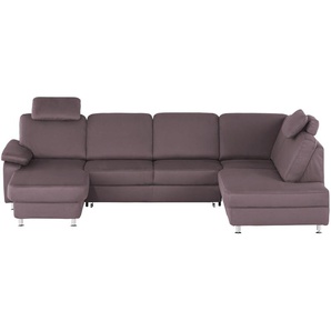 meinSofa Wohnlandschaft   Oliver ¦ lila/violett ¦ Maße (cm): B: 300 H: 85 T: 163