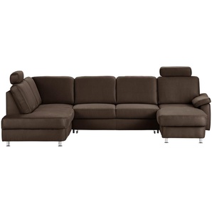 meinSofa Wohnlandschaft Oliver-S ¦ braun ¦ Maße (cm): B: 300 H: 85 T: 202.0