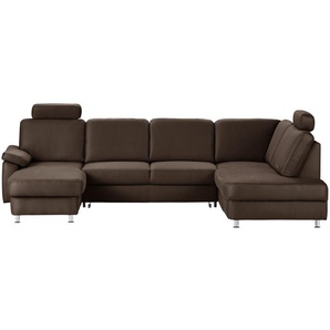 meinSofa Wohnlandschaft  Oliver-S ¦ braun ¦ Maße (cm): B: 300 H: 85 T: 202.0