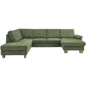 meinSofa Wohnlandschaft  Samu ¦ grün ¦ Maße (cm): B: 316 H: 90 T: 235.0