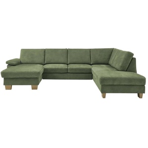 meinSofa Wohnlandschaft  Samu ¦ grün ¦ Maße (cm): B: 316 H: 90 T: 235.0