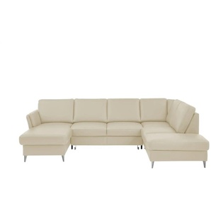 meinSofa Wohnlandschaft Veit ¦ creme ¦ Maße (cm): B: 305 H: 90 T: 204.0