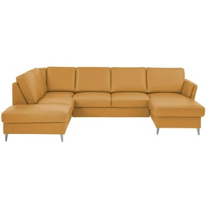 meinSofa Wohnlandschaft Veit ¦ gelb ¦ Maße (cm): B: 305 H: 90 T: 200.0