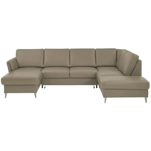 meinSofa Wohnlandschaft Veit ¦ grau ¦ Maße (cm): B: 305 H: 90 T: 204.0