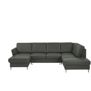 meinSofa Wohnlandschaft Veit ¦ grau ¦ Maße (cm): B: 305 H: 90 T: 204.0