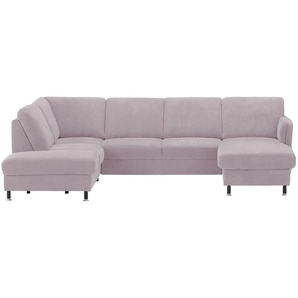 meinSofa Wohnlandschaft Veit ¦ rosa/pink ¦ Maße (cm): B: 305 H: 90 T: 200.0
