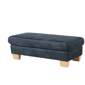 meinSofa XXL - Hocker  Beata ¦ blau ¦ Maße (cm): B: 130 H: 45 T: 65.0