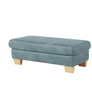 meinSofa XXL - Hocker  Beata ¦ blau ¦ Maße (cm): B: 130 H: 45 T: 65.0
