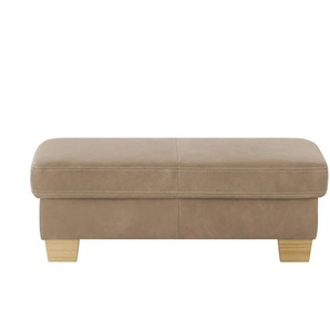 meinSofa XXL-Hocker  Samu ¦ beige ¦ Maße (cm): B: 130 H: 45 T: 65.0