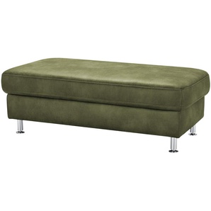 Mein Sofa bold XXL Hocker  Veit ¦ grün ¦ Maße (cm): B: 130 H: 46 T: 65