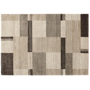 meinTeppich Hochflorteppich Castle Beppo ¦ beige ¦ Synthetische Fasern ¦ Maße (cm): B: 140