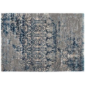 meinTeppich Hochflorteppich Juwel Silenta ¦ grau ¦ Synthetische Fasern ¦ Maße (cm): B: 200