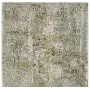 meinTeppich Kurzflorteppich - grün - Synthetische Fasern - 200 cm - 0,8 cm | Möbel Kraft