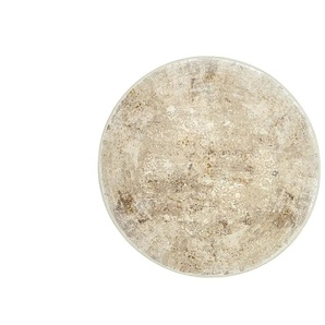 meinTeppich Kurzflorteppich  Palermo ¦ beige ¦ Synthetische Fasern Ø: 240