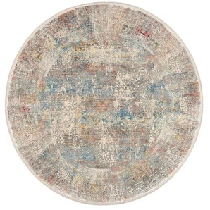 meinTeppich Kurzflorteppich  Palermo ¦ mehrfarbig ¦ Synthetische Fasern Ø: 240