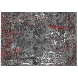 meinTeppich Webteppich  Juwel Liray ¦ rot ¦ Synthetische Fasern ¦ Maße (cm): B: 120 H: 2