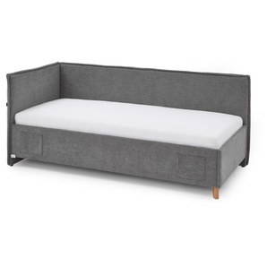 Meise Möbel Fun Polsterliege mit Rückenteil Holzfuß massiv