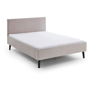 Meise Möbel Leira Polsterbett Kopfteil gesteppt Beige