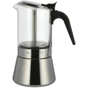 Meisterkoch Espressokocher CENA - silber - Glas,Edelstahl - 21 cm - 16.0 | Möbel Kraft