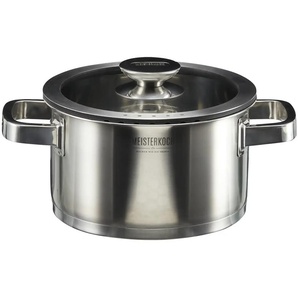 Meisterkoch Kochtopf TRIBUS - silber - Edelstahl - 11,5 cm - 20.0 | Möbel Kraft