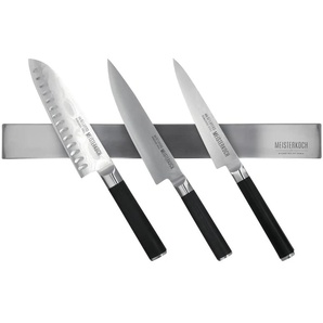 Meisterkoch Magnetleiste OPTIMUS - silber - Edelstahl - 4 cm - 1,8 cm | Möbel Kraft