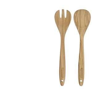 Meisterkoch Salatbesteck 2-tlg.   ¦ holzfarben ¦ Holz ¦ Maße (cm): B: 30,8 H: 7 T: 1.5