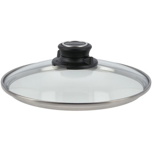 Meisterkoch Sicherheitsglasdeckel 20 cm  Universal ¦ transparent/klar ¦ Glas,Edelstahl Ø: 20