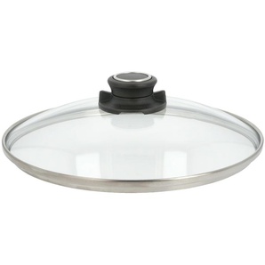 Meisterkoch Sicherheitsglasdeckel 24 cm  Universal ¦ transparent/klar ¦ Glas,Edelstahl Ø: 24