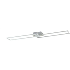 Meisterleuchten LED-Deckenleuchte 2-flammig chrom mit Fernbedienung - silber - Materialmix - 110 cm - 7,8 cm - cm 24,8 | Möbel Kraft