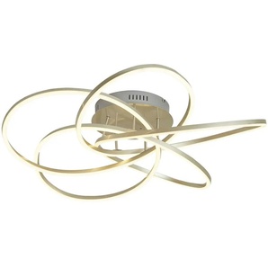 Meisterleuchten LED-Deckenleuchte Nickel-matt - silber - Materialmix - 16 cm - 78.0 | Möbel Kraft