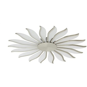 Meisterleuchten LED-Deckenleuchte ´Sonne´ Nickel matt - silber - Materialmix - 5 cm - 65.0 | Möbel Kraft