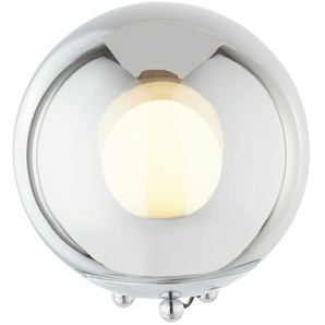 Meisterleuchten LED-Glaskugel in Rauchglas - schwarz - Materialmix - [30.0] | Möbel Kraft