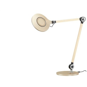 Meisterleuchten LED-Schreibtischleuchte 1-flammig Rosegoldfarben - gold - Materialmix - 49,7 cm - 20.1 | Möbel Kraft