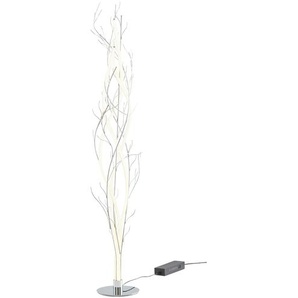 Meisterleuchten LED-Stehleuchte  chrom `Äste`   ¦ silber ¦ Maße (cm): H: 160  Ø: 35