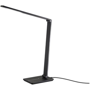 KHG LED-Tischleuchte, 1-flammig, schwarz - schwarz - Materialmix - 40 cm - 43,5 cm - 11,6 cm | Möbel Kraft