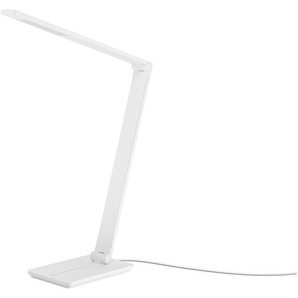 KHG LED-Tischleuchte, 1-flammig, weiß - weiß - Materialmix - 40 cm - 43,5 cm - 11,6 cm | Möbel Kraft