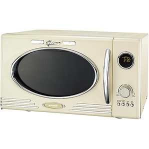 MELISSA Mikrowelle 16330128, 800 W, 23 L, mit Grill-Funktion, creme A005226