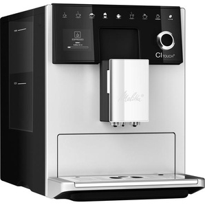 MELITTA Kaffeevollautomat CI Touch F630-111 Kaffeevollautomaten silber, 10 Kaffeerezepte, 2-Kammern-Bohnenbehäl., One Touch Bedienung silberfarben (silber) Kaffeevollautomat Bestseller