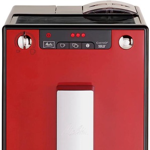 MELITTA Kaffeevollautomat Solo E950-204, chili-red Kaffeevollautomaten rot (chili red) Kaffeevollautomat