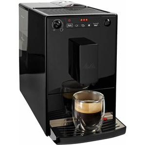 MELITTA Kaffeevollautomat Solo E950-322, pure black Kaffeevollautomaten aromatischer Kaffee & Espresso bei nur 20 cm Breite schwarz Kaffeevollautomat