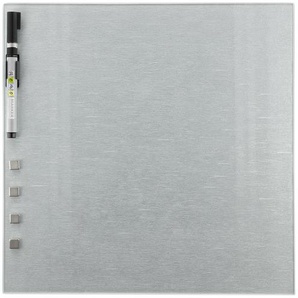 Memoboard 30x30 cm Silber | silber | 30 cm | 30 cm |